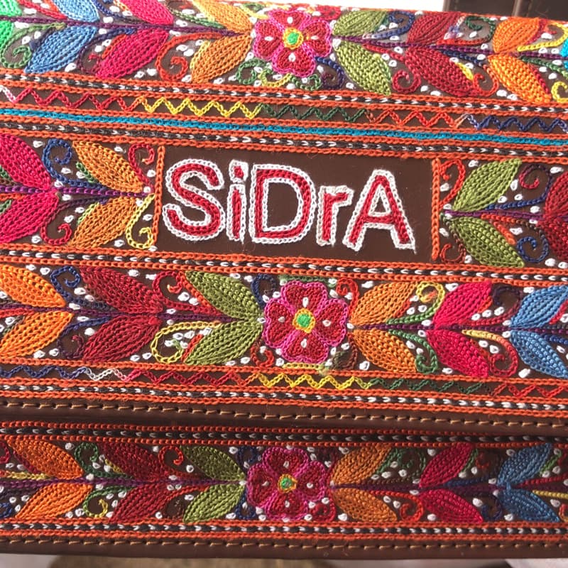 Name Engraved Embroidered Ladies Bag Customised
